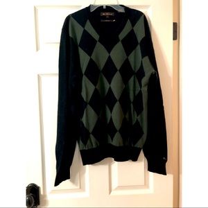 Men’s Diamond Patterned Sweater